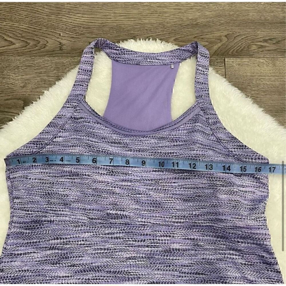 Mondetta Athletic Racerback Dress Purple Womens Sz Medium Built in Bra MPG - Picture 9 of 11
